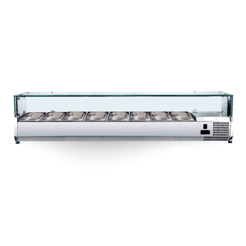 ตู้แช่สลัดบาร์ 8 ถาด S-COOL VRX1800_1